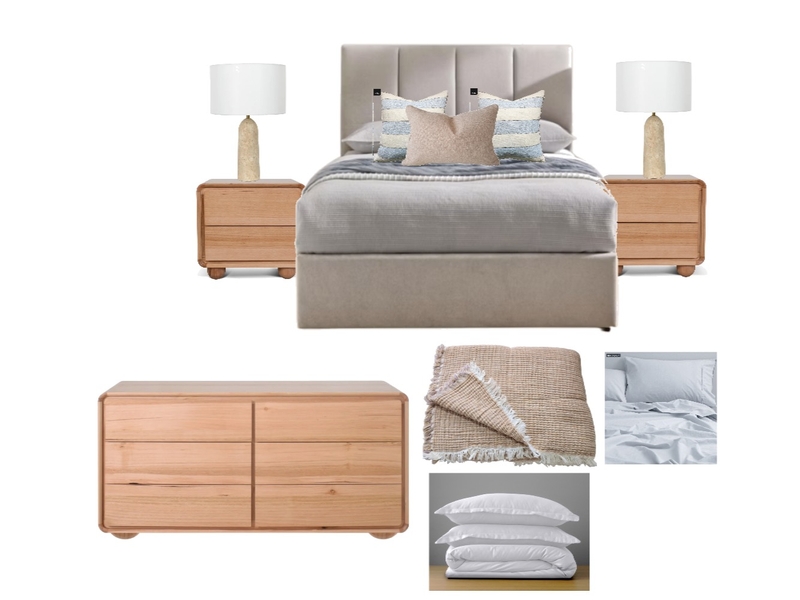 Project Sutton Bed 1 Interior Design Mood Board by Manea Interior Design & Styling