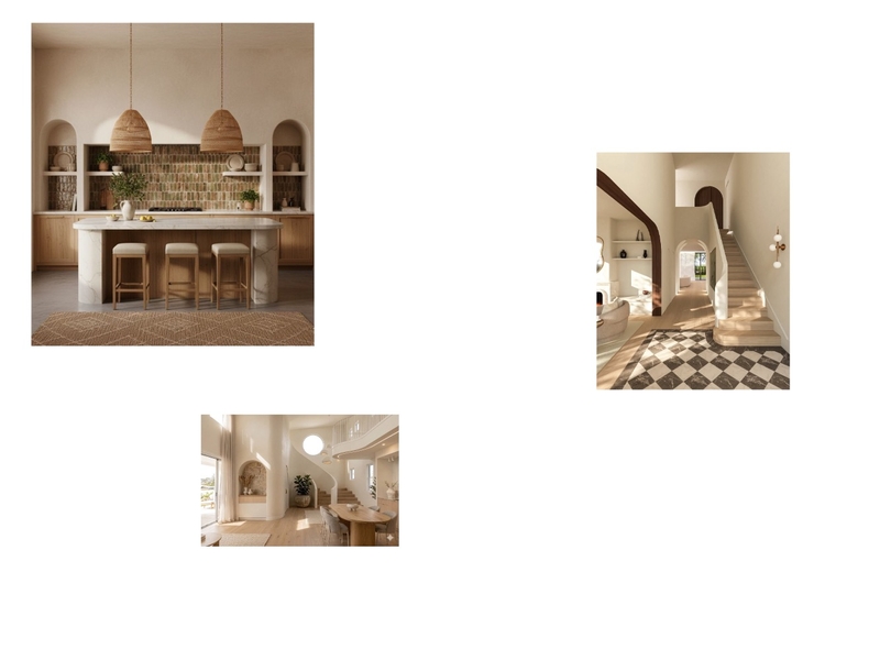 Gordon St Living and Kitchen Interior Design Mood Board by kittyspry@yahoo.com.au