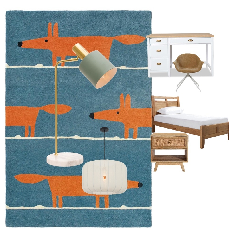 Cuarto Niño 10 años Interior Design Mood Board by FrancoDL93