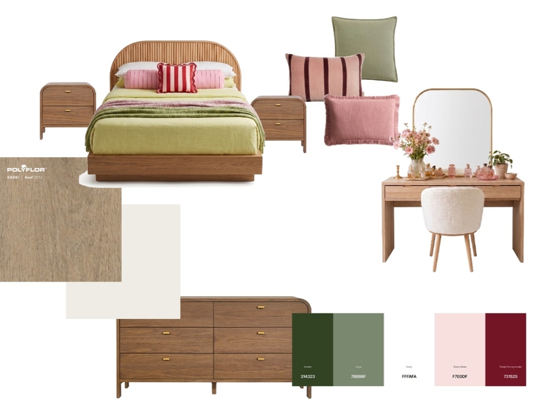 Habitacion Idilica Interior Design Mood Board by pili.aguirre