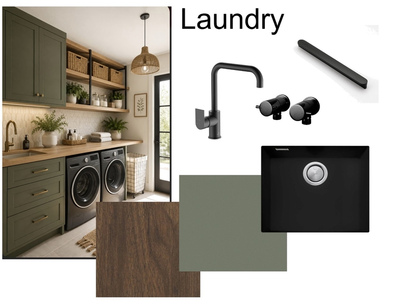 Laundry Interior Design Mood Board by janeavard