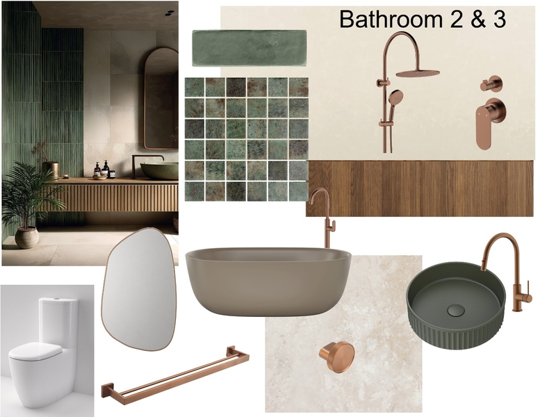 Bathroom 2 Interior Design Mood Board by janeavard