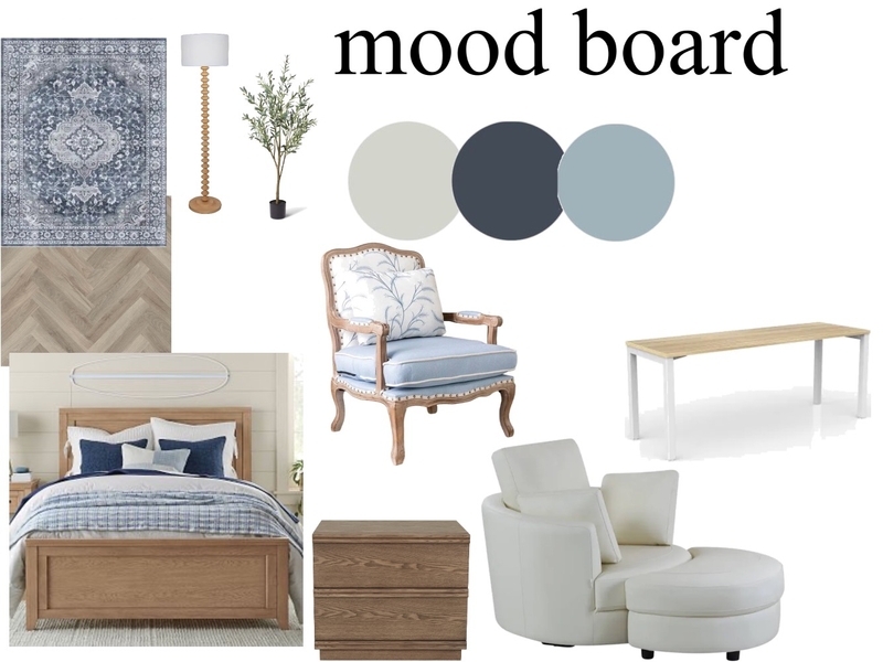 Hampton mood board Interior Design Mood Board by Interiordesign123
