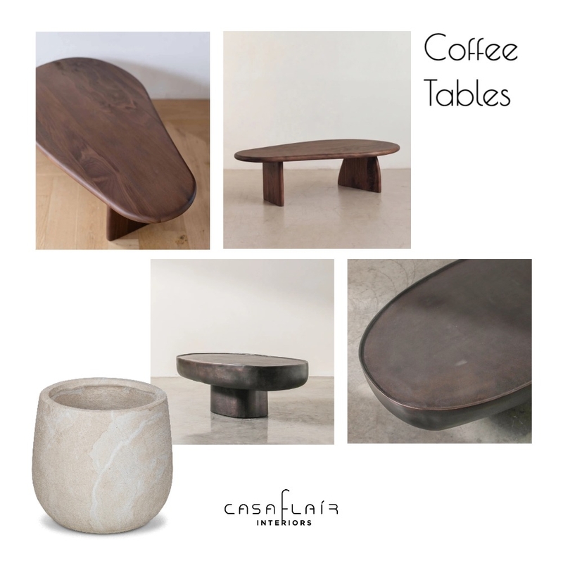 Entry Coffee Tables Interior Design Mood Board by Casa Flair Interiors