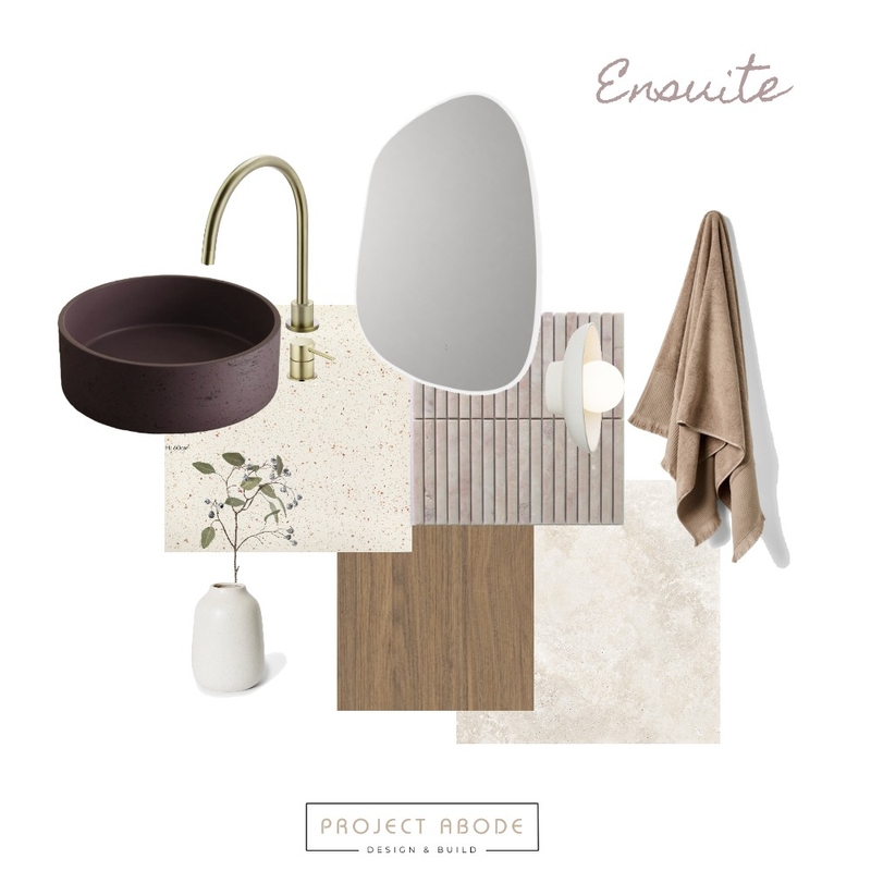 Ensuite Interior Design Mood Board by Project Abode