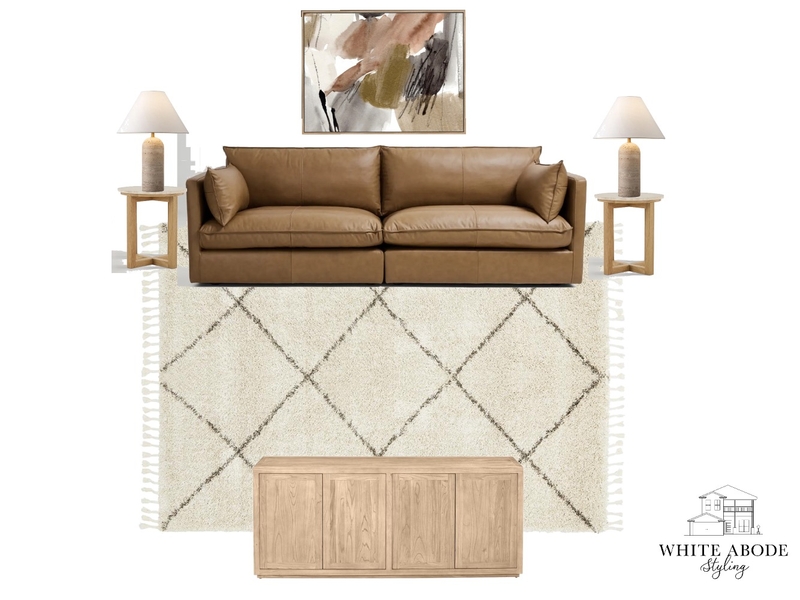 Zillman - Mood Living1 Interior Design Mood Board by White Abode Styling