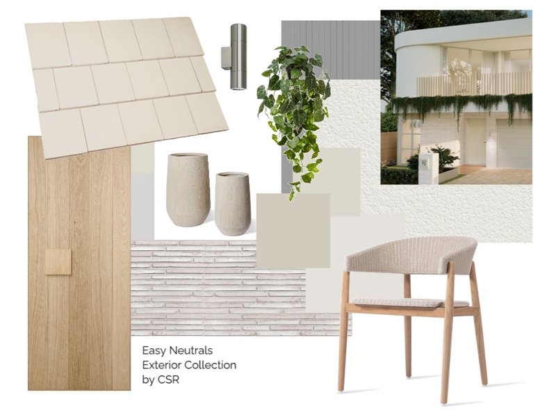 Easy Neutrals Exterior Collection Interior Design Mood Board by CSR Limited Easy Neutrals Exterior Collection Interior Design Mood Board by CSR Limited