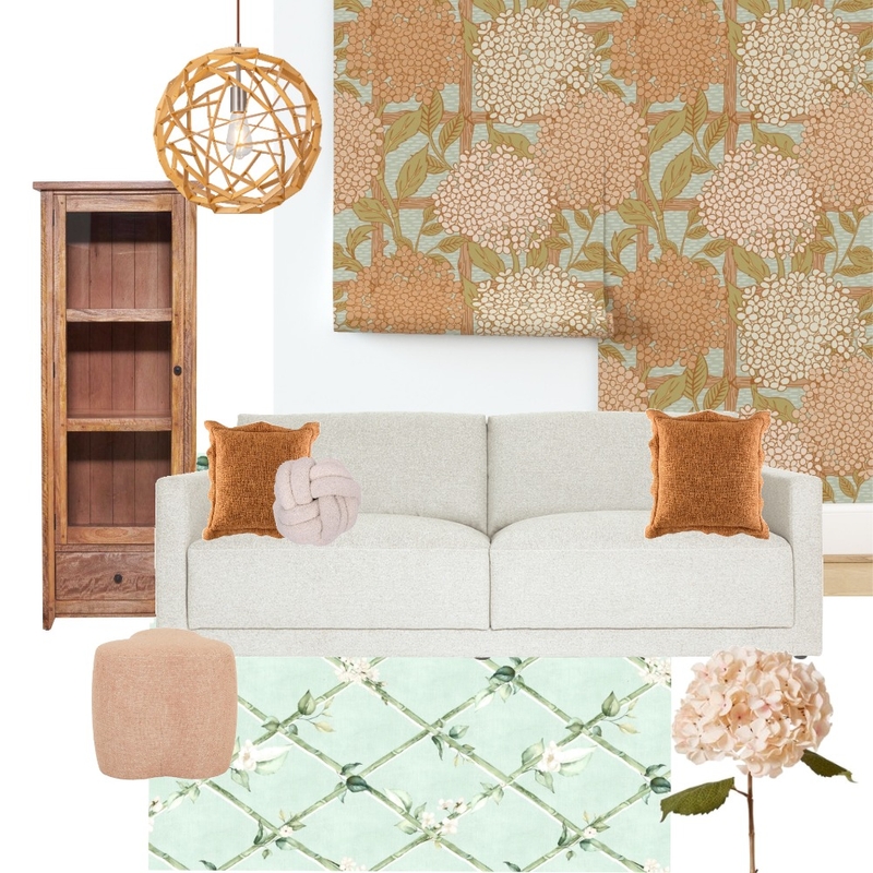 Hydrangea Cottage Interior Design Mood Board by latheandquill Hydrangea Cottage Interior Design Mood Board by latheandquill