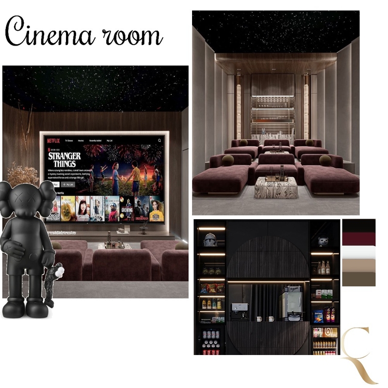 Harties cinema Interior Design Mood Board by dimakatso