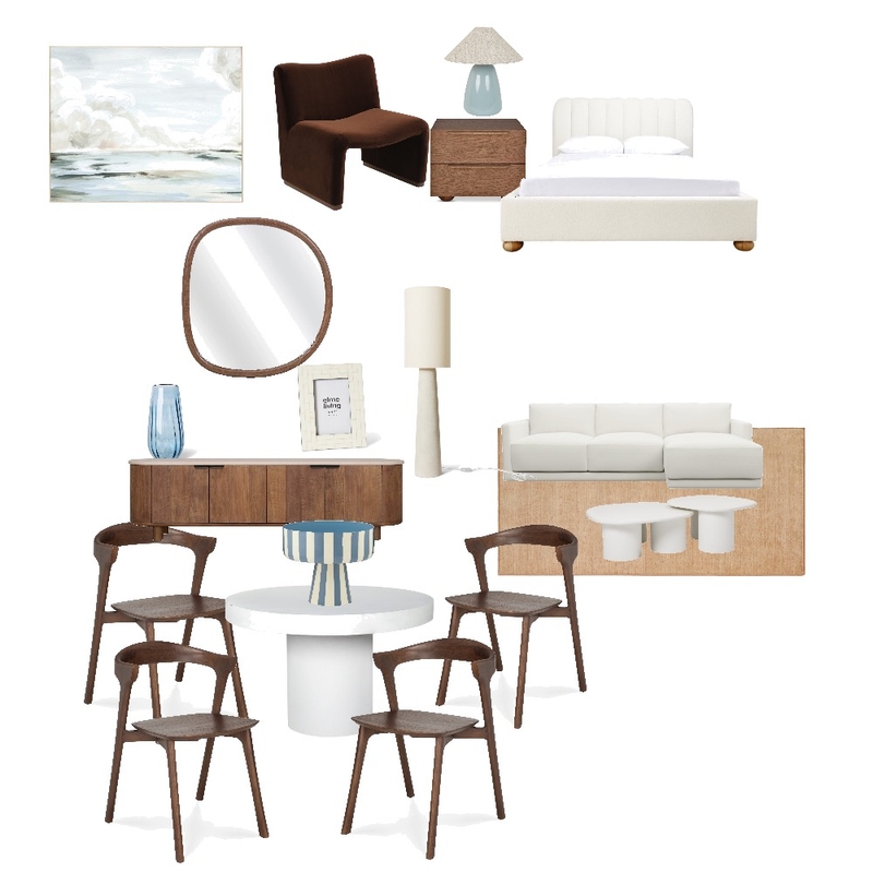 Warm city Interior Design Mood Board by Nueproperty Warm city Interior Design Mood Board by Nueproperty