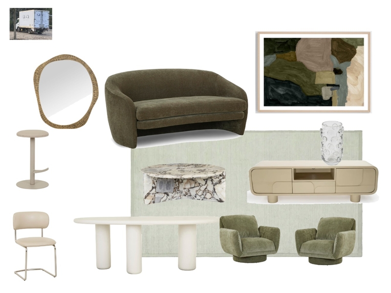 Living Room Interior Design Mood Board by Grace Home Staging & Realty