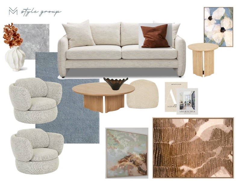 Nyora Interior Design Mood Board by The VM Style Group
