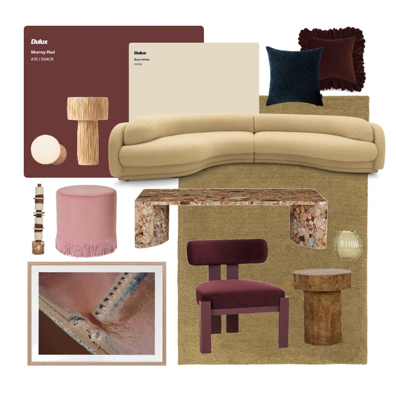 Dulux Treasure Moodboard Interior Design Mood Board by Genevieve Erougian Dulux Treasure Moodboard Interior Design Mood Board by Genevieve Erougian