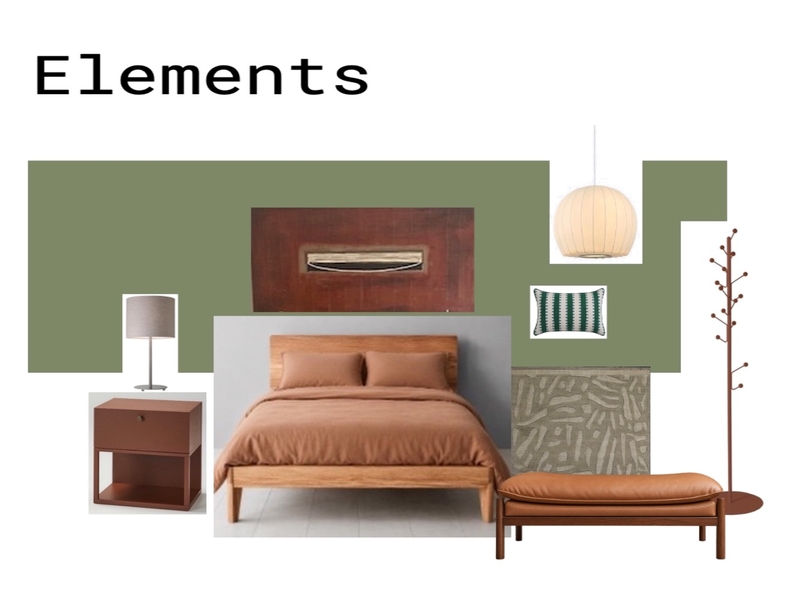 Hillary st bedroom elements Interior Design Mood Board by Katie Riddell Interior Decorator