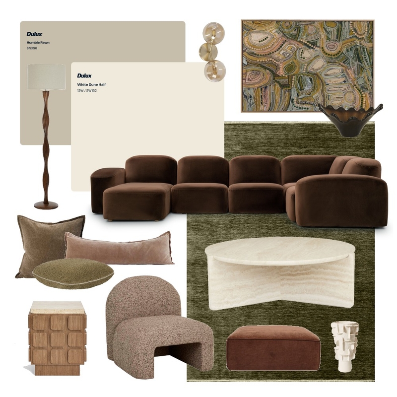 Dulux Sensory Mood Board Interior Design Mood Board by Genevieve Erougian Dulux Sensory Mood Board Interior Design Mood Board by Genevieve Erougian