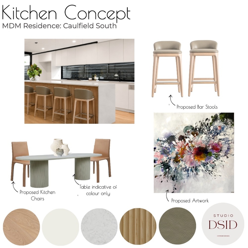 MDM Residence Interior Design Mood Board by DSID