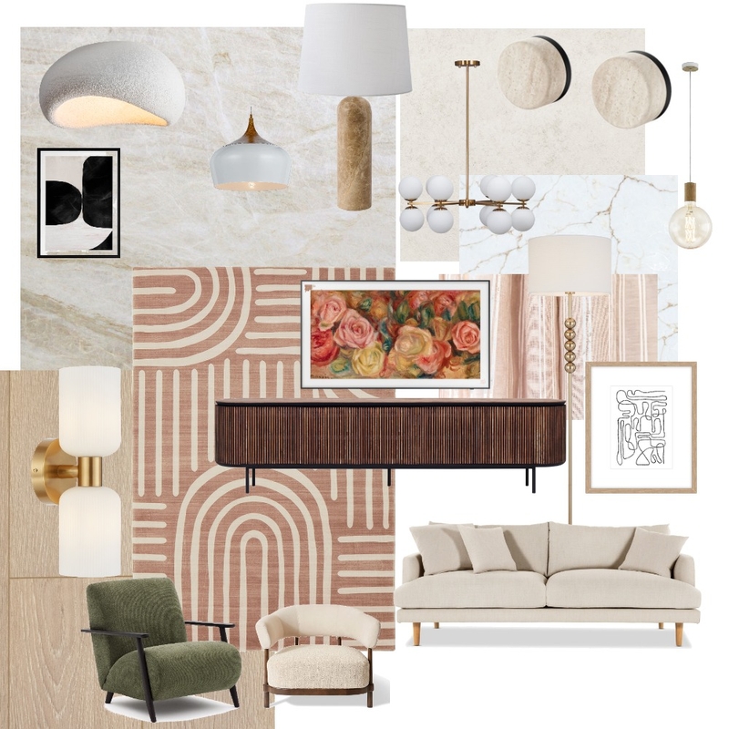 Living Room Interior Design Mood Board by qiqihomes Living Room Interior Design Mood Board by qiqihomes