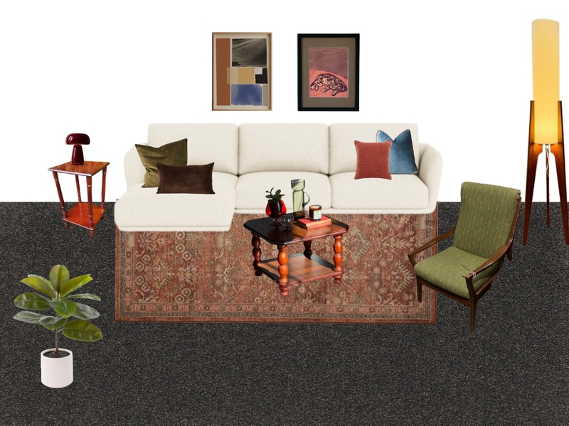 James living room Interior Design Mood Board by elc72