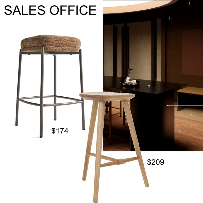 Sturt Street, Office Fitout Interior Design Mood Board by Sophia Garro Design