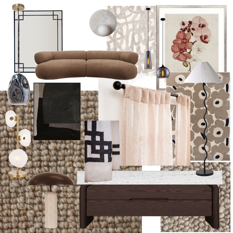 Leisure room Interior Design Mood Board by qiqihomes