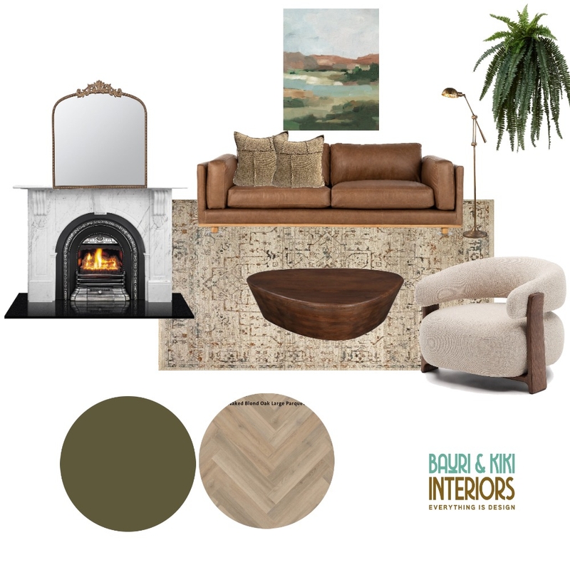 Warm Interior Design Mood Board by BAYRI & KIKI INTERIORS
