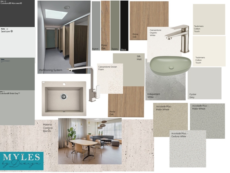 Farahanaz - Commercial Project - Accolade Vinyl Flooring Interior Design Mood Board by Stacey Myles