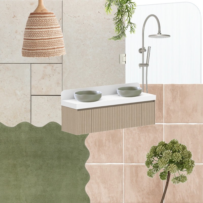 Spring Bathroom Interior Design Mood Board by ambertiles.com.au