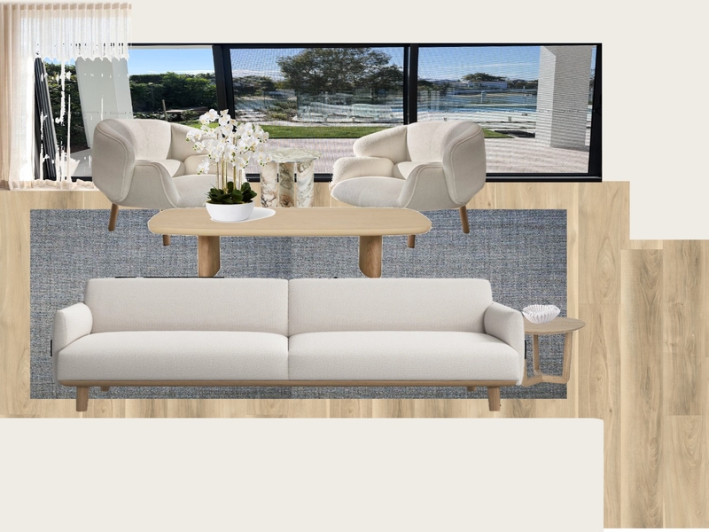 Here We Go Blue Oak Interior Design Mood Board by ATR