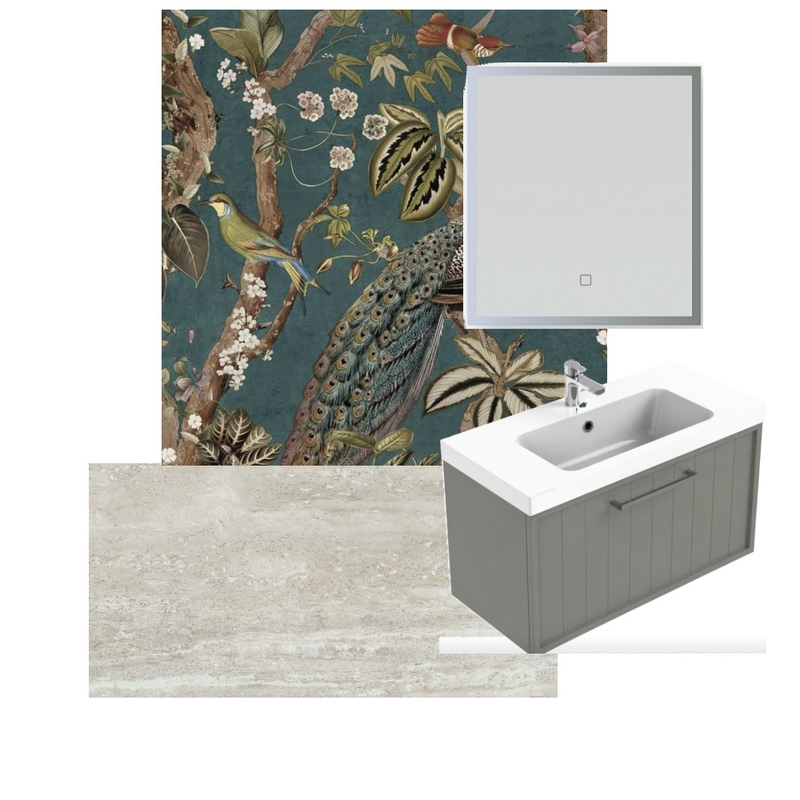 Roubos Toilet Interior Design Mood Board by Tivoli Road Interiors