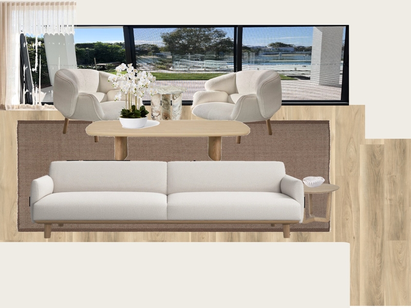 Here We Go Brown Oak Interior Design Mood Board by ATR