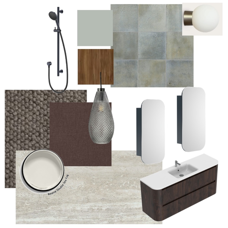 Roubos Master suite & ensuite Interior Design Mood Board by Tivoli Road Interiors
