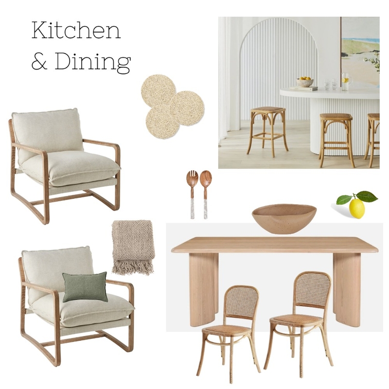Erin Dining Interior Design Mood Board by Style by Sisters