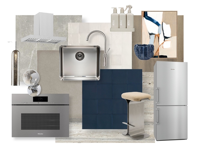 Contemporary Kitchen Interior Design Mood Board by Genevieve Erougian Contemporary Kitchen Interior Design Mood Board by Genevieve Erougian