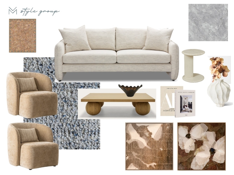 Nyora Interior Design Mood Board by The VM Style Group