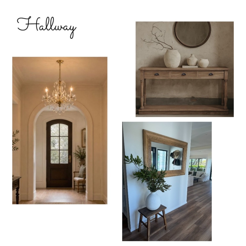 Eureka Hallway Interior Design Mood Board by Jendar Interior Design