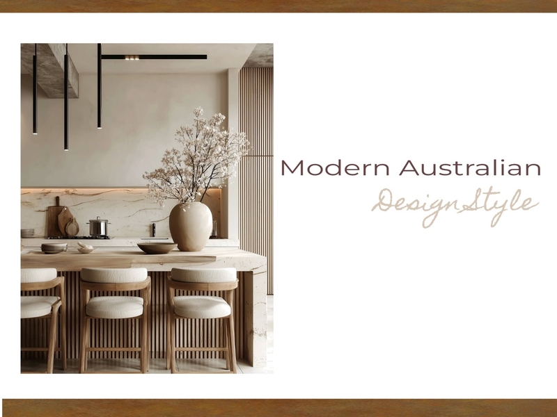 Modern Australian Design Style Title Page Interior Design Mood Board by michaelahartwig@hotmail.com