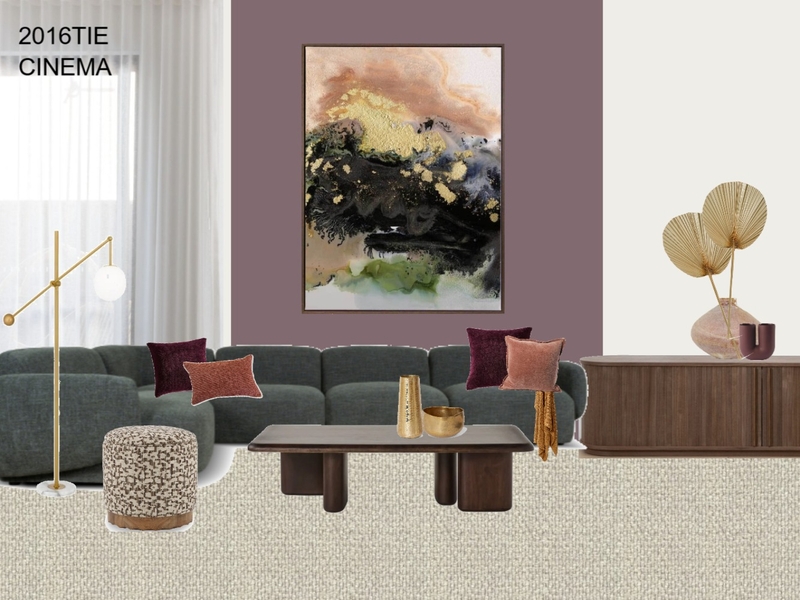 2016TIE CINEMA v2 Interior Design Mood Board by Long Island Homes Pty Ltd