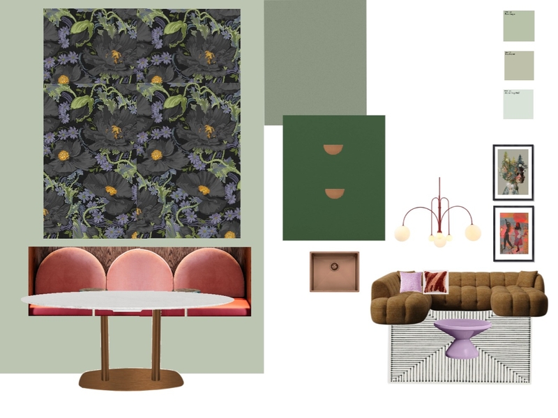 Sampson Living/kitchen/meals 6 Interior Design Mood Board by mortimerandwhite