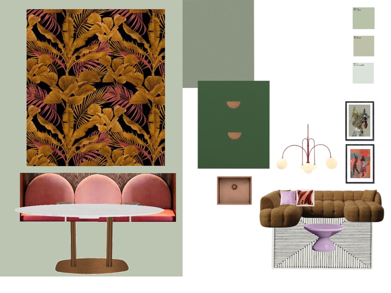 Sampson Living/kitchen/meals 8 Interior Design Mood Board by mortimerandwhite