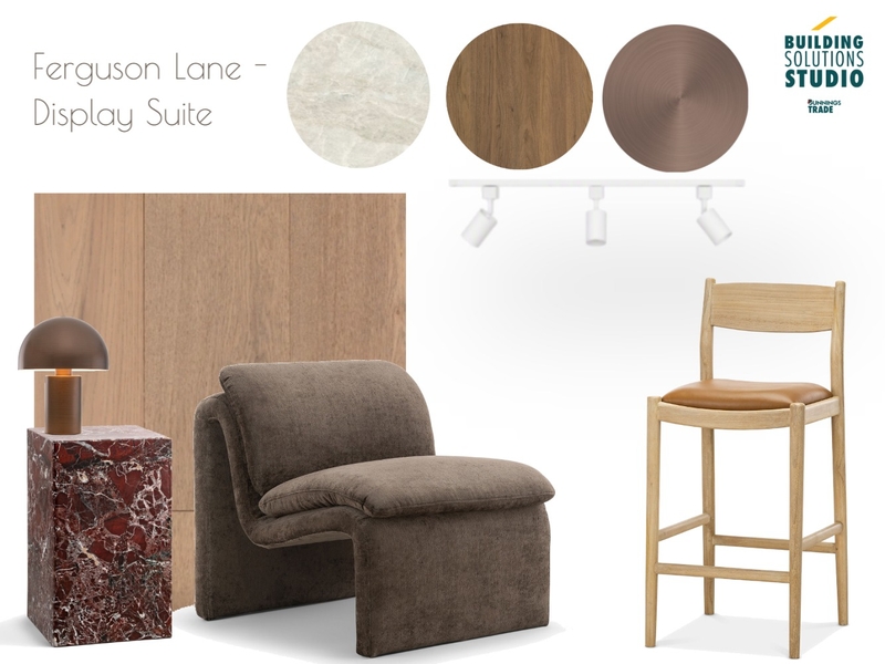 HU/Bunnings Trade - Display Suite Interior Design Mood Board by bsschwh@bunnings.com.au