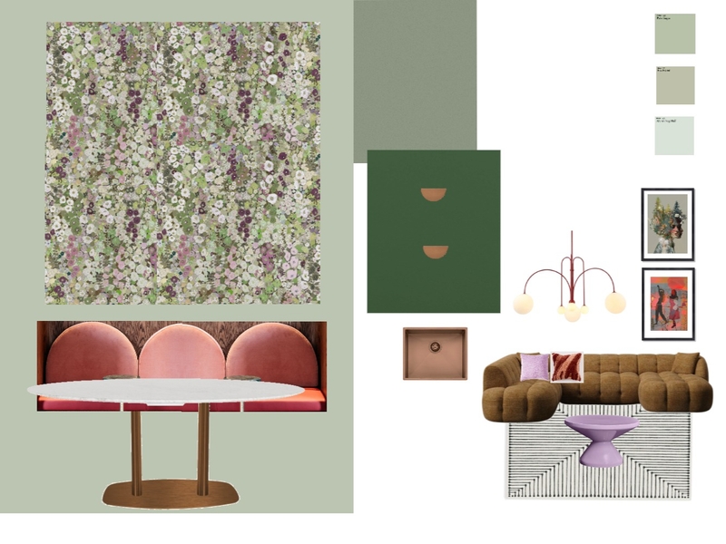 Sampson Living/kitchen/meals 7 Interior Design Mood Board by mortimerandwhite