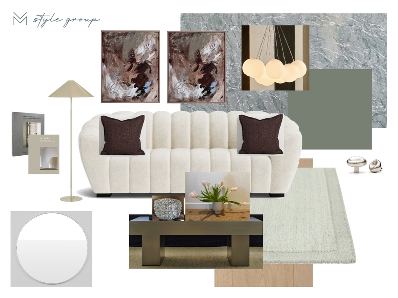 REVISED Interior Design Mood Board by The VM Style Group
