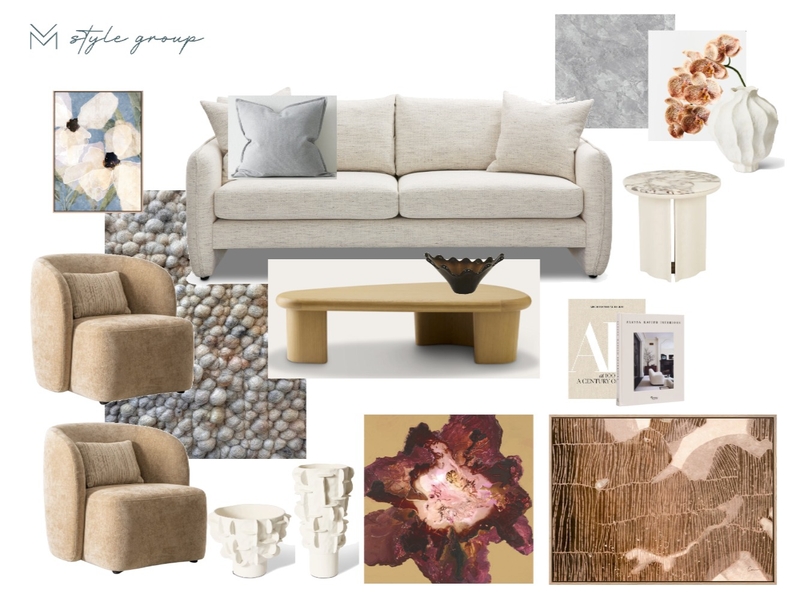 REVISED Interior Design Mood Board by The VM Style Group