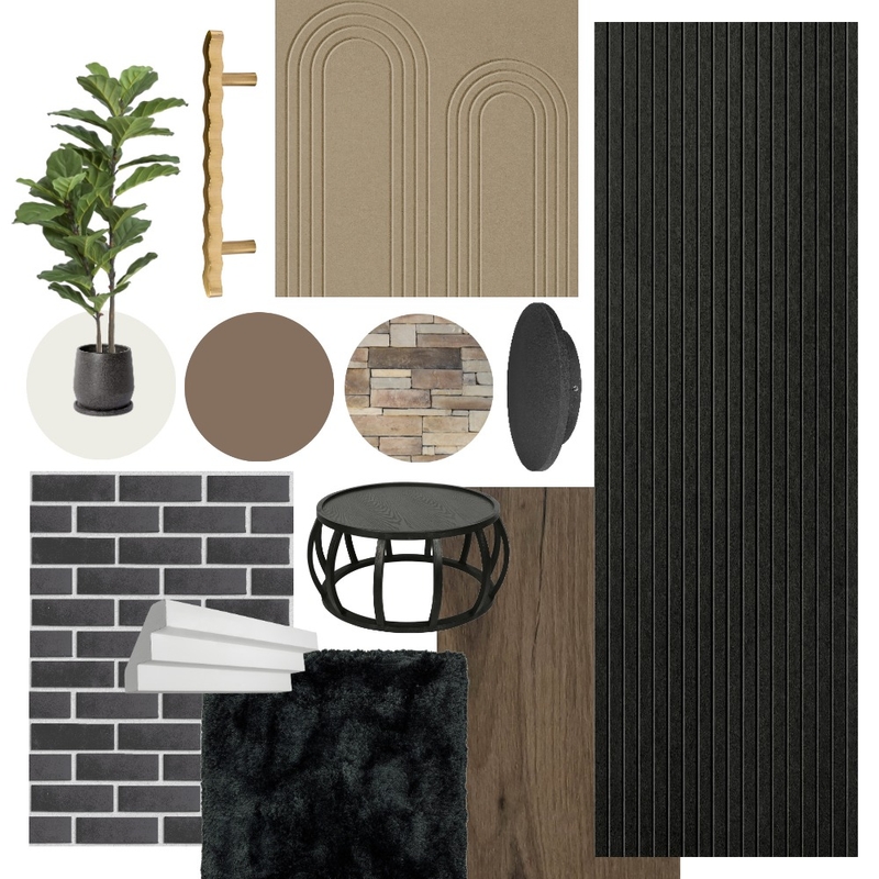 Confident Blacks Interior Collection Interior Design Mood Board by CSR Limited Confident Blacks Interior Collection Interior Design Mood Board by CSR Limited