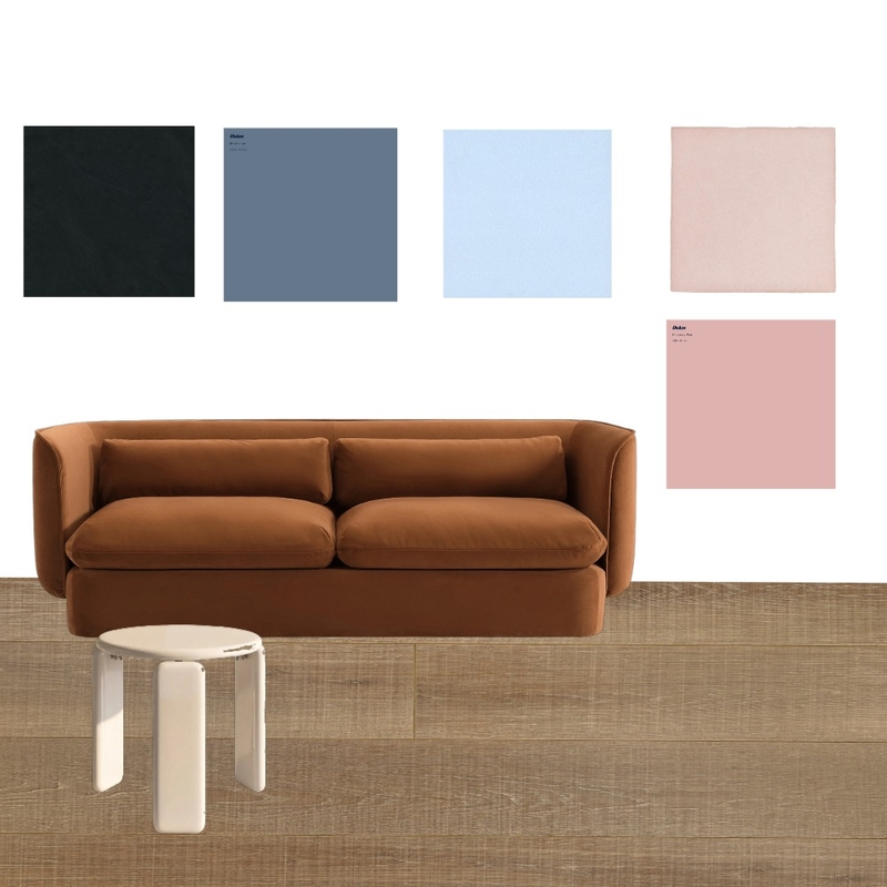 Orange couch Interior Design Mood Board by Bost Orange couch Interior Design Mood Board by Bost