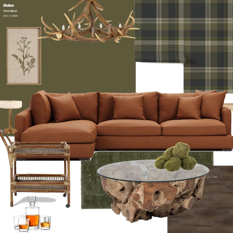 Cabincore Den Interior Design Mood Board by latheandquill Cabincore Den Interior Design Mood Board by latheandquill