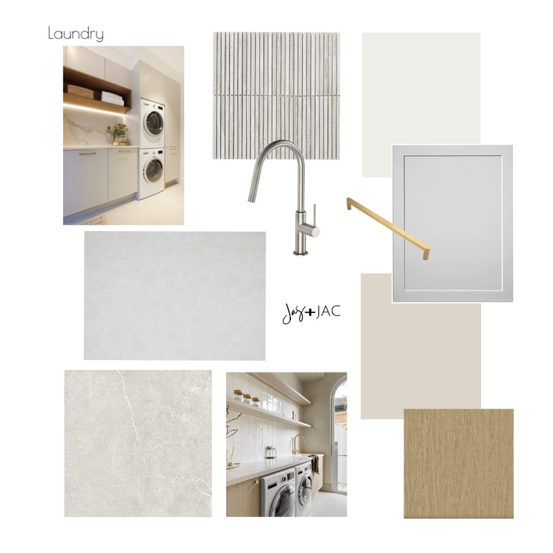 Home Laundry Interior Design Mood Board by Jas and Jac