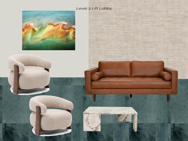 lobby lounge Level 3 Interior Design Mood Board by North Coast Style and Design