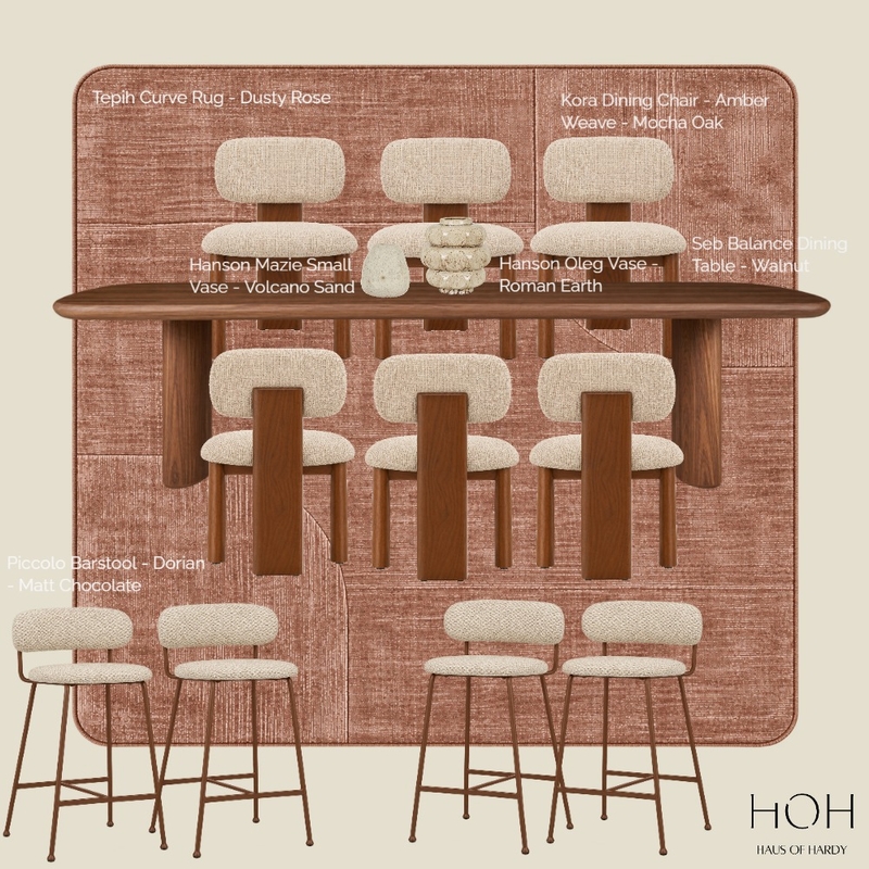 DINING-REV 01 Interior Design Mood Board by dimpleortega31