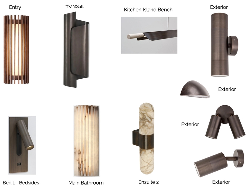 Mangan Lighting Interior Design Mood Board by Styled Interior Design